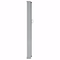 vidaXL Tenda da Sole Laterale Retrattile 120 x 300 cm Grigia - Vista aggiuntiva 3