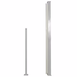 vidaXL Tenda da Sole Laterale Retrattile 140 x 300 cm Crema - Vista aggiuntiva 3