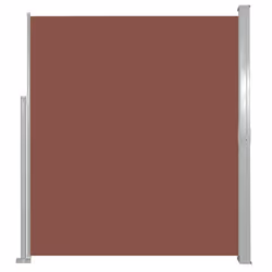 vidaXL Tenda da Sole Laterale Retrattile 140 x 300 cm Marrone - Vista aggiuntiva 2