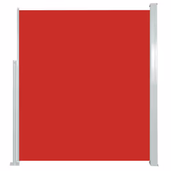 vidaXL Tenda da Sole Laterale Retrattile 120 x 300 cm Rossa - Vista aggiuntiva 2
