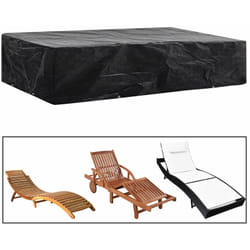 Vidaxl - Copertura per Lettino Prendisole con 8 Occhielli 218x77x55 cm 3379