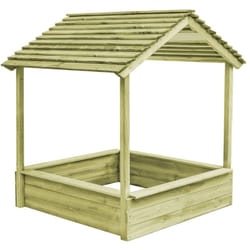 Vidaxl - Casetta da Giardino con Sabbiera 128x120x145 cm Legno Pino