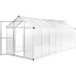 Serra in Alluminio 421x190x195 cm 15,6 m³ Vidaxl