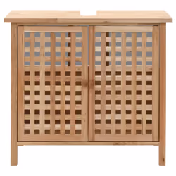 Mobile Sottolavabo in Legno Massello di Noce 66x29x61 cmcod mxl 103188 - Vista aggiuntiva 3
