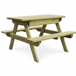 Questo tavolo da picnic in legno da giardino con panche aggiungerà un tocco di stile naturale al vostro spazio abitativo all' ...