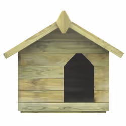 Cuccia per Cane da Esterno con Tetto Apribile Pino Impregnatocod mxl 81731 - Vista aggiuntiva 2