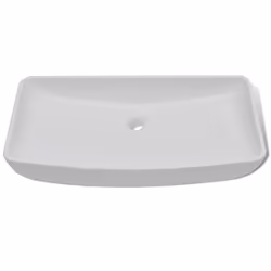 vidaXL Lavello Bagno con Miscelatore in Ceramica Rettangolare Bianco - Vista aggiuntiva 3