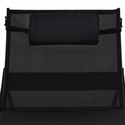 VidaXL 44717 sedia da esterno Salone Seduta imbottita Tessuto, Rattan sintetico, Acciaio Nero - Vista aggiuntiva 5