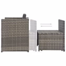 VidaXL 44721 set mobili da esterno - Vista aggiuntiva 8