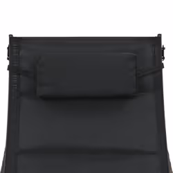 VidaXL 44895 sedia da esterno Salone Seduta imbottita Cotone, Tessuto, Rattan sintetico, Acciaio Nero, Marrone - Vista aggiuntiva 5