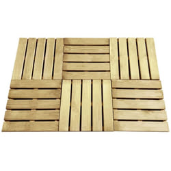 Vidaxl - Piastrelle per Esterni 6 pz 50x50 cm in Legno Verde