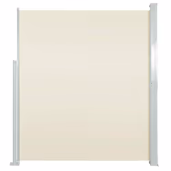 vidaXL Tenda da Sole Laterale Retrattile 160 x 500 cm Crema - Vista aggiuntiva 2