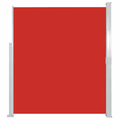 vidaXL Tenda da Sole Laterale Retrattile 160 x 500 cm Rossa - Vista aggiuntiva 2