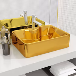 Realizzato in ceramica, questo lavabo costituisce un'aggiunta elegante e senza tempo a qualsiasi stanza da bagno, toilette, g ...