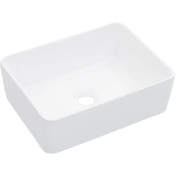 Lavandino 40x30x13 cm in Ceramica Bianco