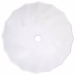 Lavandino 46x17 cm in Ceramica Biancocod mxl 103929 - Vista aggiuntiva 3