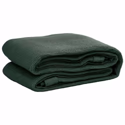 vidaXL Tappeto da Tenda 300x500 cm in HDPE Verde - Vista aggiuntiva 2