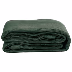 vidaXL Tappeto da Tenda 300x500 cm in HDPE Verde - Vista aggiuntiva 3