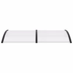 Pensilina per Porta Nera 200x100 cm in PCcod mxl 73043 - Vista aggiuntiva 3