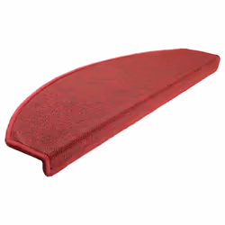 Tappetini per Scale 15 pz Rosso Bordò 65x24x4 cmcod mxl 128501 - Vista aggiuntiva 3