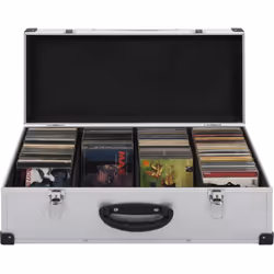Questa resistente custodia per CD con rifiniture in alluminio vi aiuterà a tenere i vostri CD preferiti organizzati, protetti ...