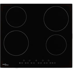 Piano Cottura in Ceramica con 4 Zone e Controlli Touch 6000 W vidaXL 18865