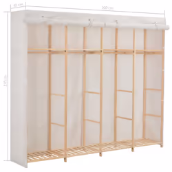 VidaXL 248200 armadio/guardaroba per camera da letto - Vista aggiuntiva 6