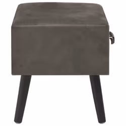 VidaXL 247542 comodino Grigio - Vista aggiuntiva 5