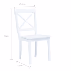 VidaXL 247357 sedia da ristorante e da sala da pranzo - Vista aggiuntiva 6