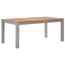 Vidaxl - Tavolo da Pranzo 180x90x74 cm in Legno Massello di Rovere