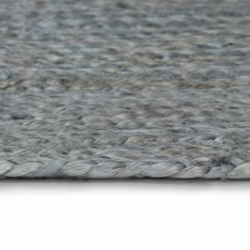 Tappeto Lavorato a Mano in Juta Rotondo 120 cm Verde Olivacod mxl 127613 - Vista aggiuntiva 3