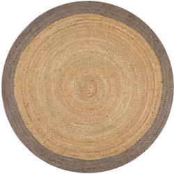 Date un tocco naturale ai vostri interni con il nostro tappeto in juta intrecciata! Questo splendido tappeto è stato tessuto ...
