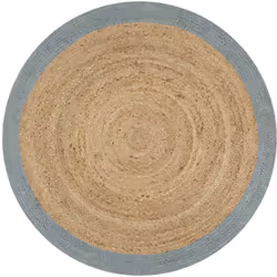 Date un tocco naturale ai vostri interni con il nostro tappeto in juta intrecciata! Questo splendido tappeto è stato tessuto ...