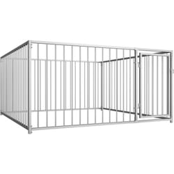 Canile da Esterno, Recinto per cani 200x200x100 cm Vidaxl 3125