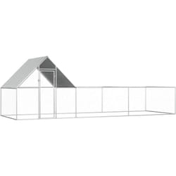 Pollaio 6x2x2 m in Acciaio Zincato