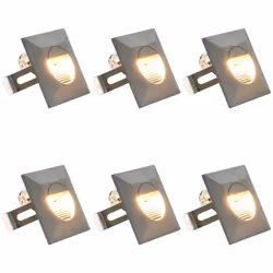 Questo set di eleganti lampade da parete per esterno a LED è contraddistinto da un design moderno. Realizzate in alluminio pr ...