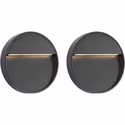 Questo set di eleganti lampade da parete per esterno a LED è contraddistinto da un design moderno. Realizzate in alluminio pr ...