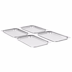 Contenitori Gastronorm 4 pz GN 1/1 20 mm in Acciaio Inoxcod mxl 83038 - Vista aggiuntiva 2