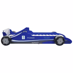 VidaXL 245661 lettino per bambini Blu MDF, Legno - Vista aggiuntiva 4