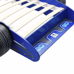 VidaXL 245661 lettino per bambini Blu MDF, Legno - Vista aggiuntiva 5
