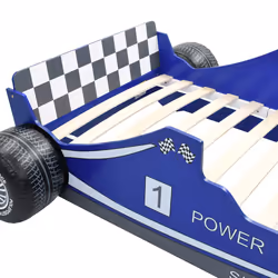 VidaXL 245661 lettino per bambini Blu MDF, Legno - Vista aggiuntiva 6