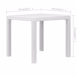 VidaXL 45604 tavolo da esterno - Vista aggiuntiva 5
