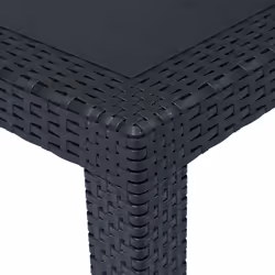 VidaXL 45608 tavolo da esterno Antracite - Vista aggiuntiva 3