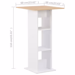 VidaXL 280209 tavolo da cucina e sala da pranzo - Vista aggiuntiva 5