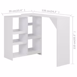 VidaXL 280222 tavolo da cucina e sala da pranzo - Vista aggiuntiva 4