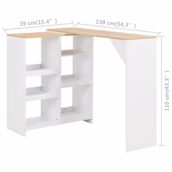 VidaXL 280225 tavolo da cucina e sala da pranzo - Vista aggiuntiva 6