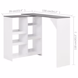 VidaXL 280226 tavolo da cucina e sala da pranzo - Vista aggiuntiva 6