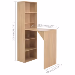 VidaXL 280229 tavolo da cucina e sala da pranzo - Vista aggiuntiva 6