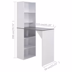 VidaXL 280231 tavolo da cucina e sala da pranzo - Vista aggiuntiva 5