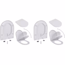 Questo copriwater di alta qualità, adatto per tutti i modelli standard di WC, sarà ideale da installare in case, ristoranti, ...